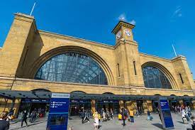 The exterior of Kings Cross station